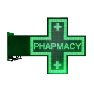 European Hot Sales P6 Programm Apotheke LED-Zeichen Benutzer definierte RGB Voll farbe Outdoor-Apotheke Cross Chemist Store Display - Product Image 2