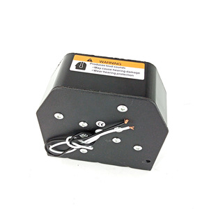 12v X5ワイヤレスリモートコントロールゴールデンホストが18サウンドアラームを叫ぶ200W高確率車載超薄型ホーン - Product Image 4