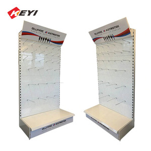 Sistema di scaffalature per espositore del supermercato con ganci per pedoni e supporto da pavimento parti modulari per pannelli di stoccaggio e espositori al dettaglio - Product Image 1