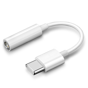 适用于IPh的最高质量通用c型至3.5毫米耳机电缆适配器C型usb-c公至3.5 Aux音频母插孔 - Product Image 1