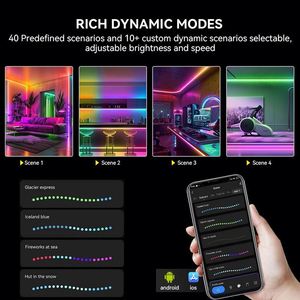 DC5V 24V RGBIC Tuya приложение WIFI светодиодный контроллер для адресуемых RGB пиксельных полосок умный дом - Product Image 6