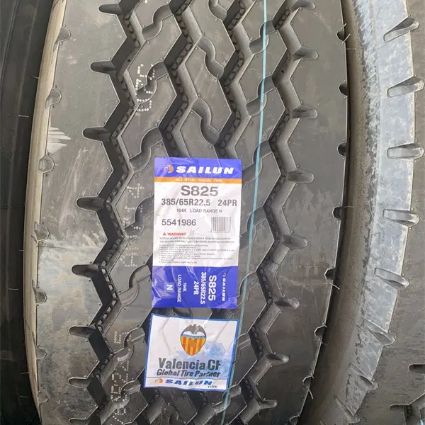 SAILUN JINYU marca All Steel Radial Truck Bus tire 385/65 r22.5 SFR1 S862 S825 per i mercati dell'africa/europa pneumatici veicoli