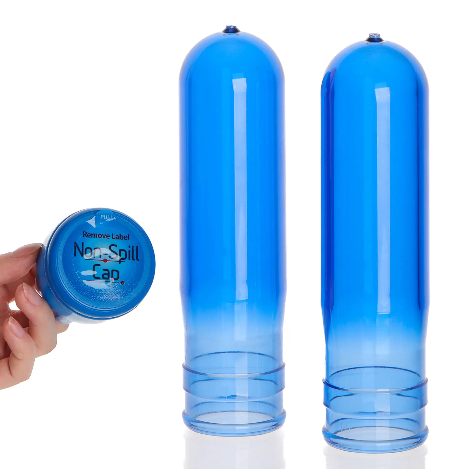 Muestra gratis 55 mm 18 litros 19 litros 20 litros tapa de agua embotellada 5 galones tapas de plástico