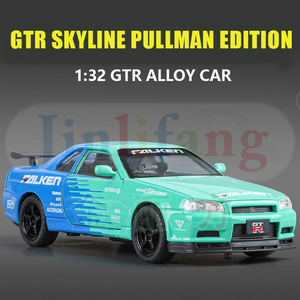 Yeni! Kamp araç döküm modelleri ile 1/32 GTR simülasyon alaşım araba modeli Off-road araç - Product Image 3