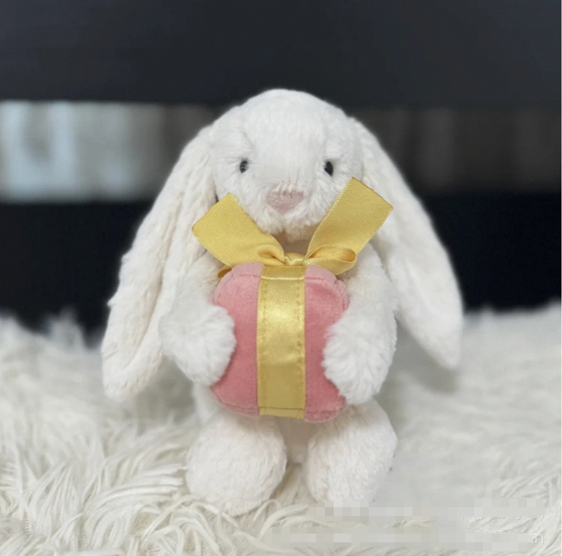 Lapin câlin - 18 cm