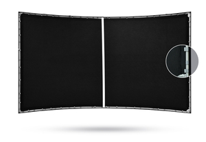 16:9 <strong>CURVED</strong> <strong>FRAME</strong> <strong>SCREEN</strong> 92/100/120/135/200&quot; Acoustic Transparency Projection <strong>Screen</strong> <strong>Fixed</strong> <strong>Frame</strong> Projector <strong>Screens</strong> - Product Image 4
