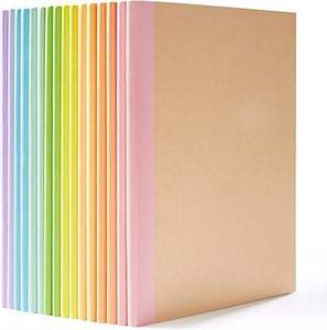 Nuevo 100% pulpa reciclada no tóxica A5 tamaño 70gsm 80gsm Color papel resma 500 hojas 20 papeles de colores artesanales en 20 colores diferentes - Product Image 3