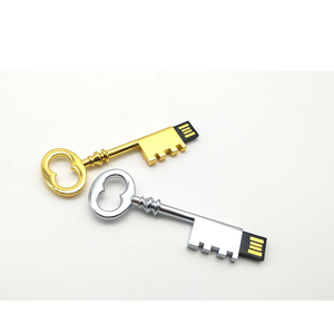 金属u盘8gb 16gb 32GB支持2.0 3.0钥匙闪存u盘定制钥匙形状2.0 u盘 - Product Image 2