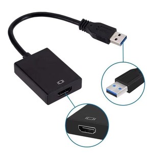 Convertidor de adaptador USB3.0 a HD MI compatible con computadora/computadora de escritorio/computadora portátil