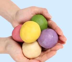 Pirinç oyun hamuru, yeniden kullanılabilir ve kurutmayan modelleme kil, sebze bazlı, glutensiz, toksik olmayan, ev ve okul kullanımı için - Product Image 5