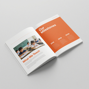 Custom Cheap Printing <strong>A5</strong> A6 A7 B5 B6 Mini Leaflet Brochures <strong>Catalog</strong> Instruction Booklet Digital Flyers Folded Leaflet Flyer - Product Image 3