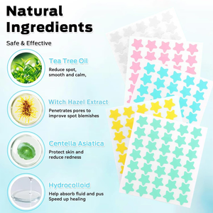 Antrive 200 pcs Sao Mặt mụn các bản vá lỗi Hydrocolloid mụn các bản vá lỗi để trang trải mụn nhọt và nhược điểm mụn các bản vá lỗi cho khuôn mặt - Product Image 3