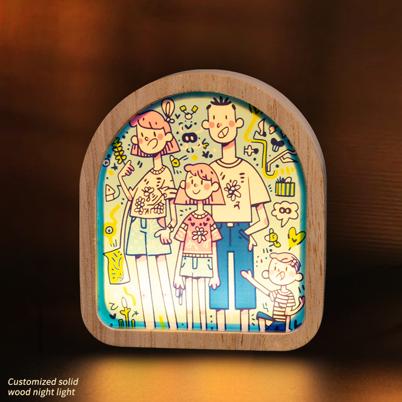 Famille de dessins animés