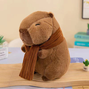 8-inch dễ thương capybara siêu mềm đồ chơi sang trọng thêu Pull-out snot búp bê xấu xí capybara guinea pig búp bê cho Claw máy - Product Image 3