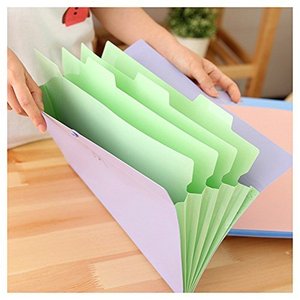 Цветная прозрачная папка для хранения документов - Product Image 5