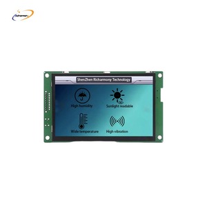 Módulo de pantalla LCD TFT TN de puerto serie de 5 pulgadas Panel 300nit 800*480 con RS232 para pantallas LCD de elevador Richharmony - Product Image 5