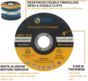 Cut off Wheels 4&quot;x0.04&quot;x7/8&quot; Cutting <strong>Discs</strong> T4160# for Abrasive Tools - Product Image 3