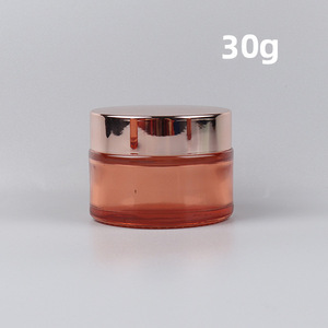 New Styles <strong>5ml</strong> <strong>10ml</strong> 15ml <strong>20ml</strong> <strong>30ml</strong> 50ml 60ml 100ml pink Glass Cream Jar <strong>Empty</strong> Round Cosmetic <strong>Bottles</strong> with Screw Lids - Product Image 6