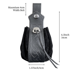 Medieval Viking Cross-Border Multi-Platform Venta caliente Hang Belt Monedero Retro Bag Cosplay Accesorios para disfraces de Halloween