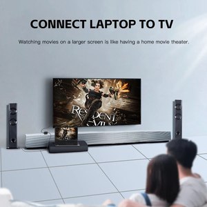 Convertidor VGA a HDTV, adaptador de Cable de Audio y vídeo de alta definición, salida de entrada VGA para ordenador portátil, proyector de TV - Product Image 2