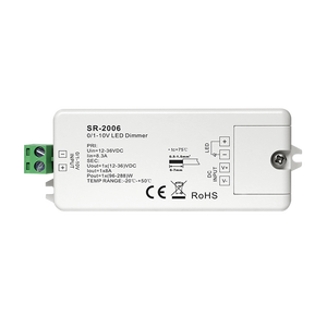 Controller LED Dimmer 0/1-10V uscita PWM Mini dimensioni ingresso 12-36Vdc Controller cc dimmerabile - Product Image 1