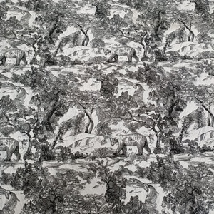 Novo Design Novo-Estilo <span class=keywords><strong>Vintage</strong></span> Chinês Alta Precisão Preto Branco Animal Padrão Jacquard Blackout Tecido Para Vestuário