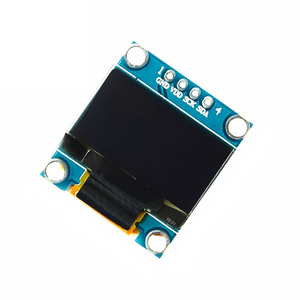 OLED-Anzeige modul 128x64 I2C-Anzeige 0,96 Zoll Blau Weiß IIC-Kommunikation Kleines OLED-Anzeige modul 51 Mikro controller