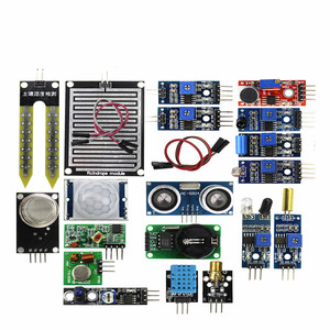 <strong>Sensor</strong> Kit for <strong>Raspberry</strong> <strong>pi</strong> 2 3 <strong>Sensor</strong> Module HC-SR04 SR501 <strong>DHT11</strong> DS3231 KY-008 Sound Rain Soil <strong>Sensor</strong> for arduino DIY Kit