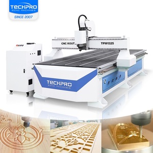Techpro <strong>CNC</strong> 4X8 1325 <strong>CNC</strong> <strong>Router</strong> Wood Cutting Engraver Machine 3 Axis <strong>CNC</strong> <strong>Router</strong> <strong>for</strong> Wooden Furniture Door Making - Product Image 1
