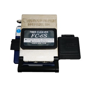 High-Copy Made in China type <strong>FC</strong>-6S Fiber Cleaver Optical Fiber <strong>Cutter</strong> with Wasted Fiber Storage Box - Product Image 1