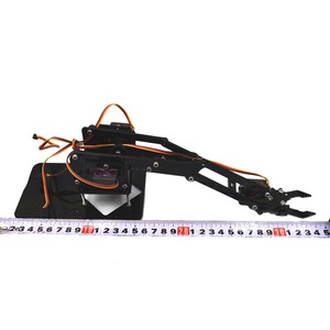 Montage der Acryl maschine Roboterarm mit MG90S Metall getriebes ervo für Roboter DIY