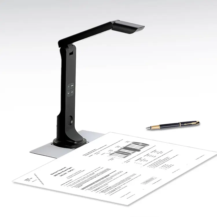 Projetor digital a4 a3, câmera usb, visualizador de documentos, scanner, livro, apresentador visual para ensino