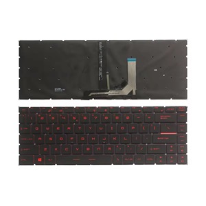 仅适用于MSI GF63 GS65红色背光RU RU TH布局笔记本键盘的eWIN笔记本键盘 - Product Image 1