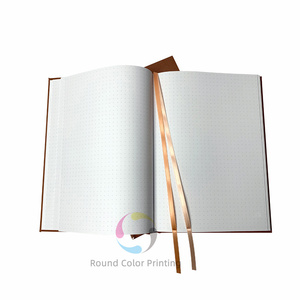 A4 A5 A6 logotipo personalizado cuaderno de notas liso impresión personalizada Lino Tapa dura diario cuaderno impresión - Product Image 5