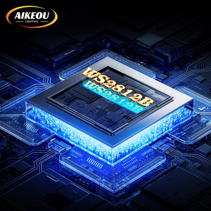 DC5V FCOB RGB IC XGB1338 аналогичный WS2812B 5 мм 160 светодиодов/м индивидуально адресуемый цифровой COB светодиодный пиксельный фонарь - Product Image 3