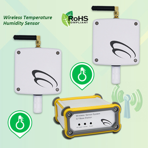 Sistema de alarma con software Controlador de temperatura y humedad 2 juegos Sensor inalámbrico de humedad de temperatura - Product Image 1