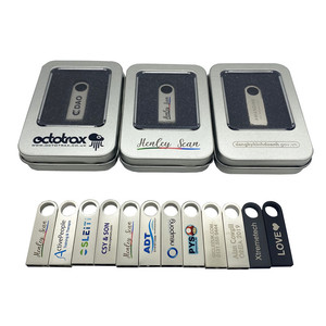批发OEM LOGO笔式驱动器金属u盘4gb 8gb 16gb 32gb 64gb 128gb USB 2.0/3.0内存u盘 - Product Image 3