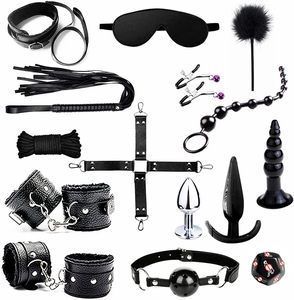 BDSM拘束大人のおもちゃボンデージ拘束キット初心者のためのフェチSMアダルトゲームカフ
