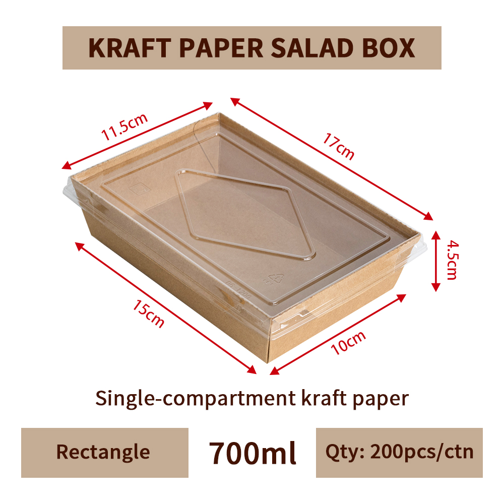 700 mL Monocomparto (Carta Kraft)
