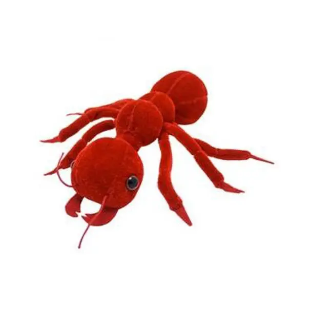 Jouet fourmi rouge géant en peluche M236
