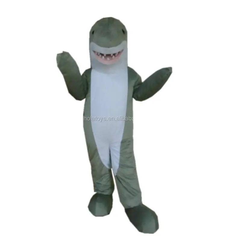 Kostum maskot hiu abu-abu HOLA/kostum hiu dewasa