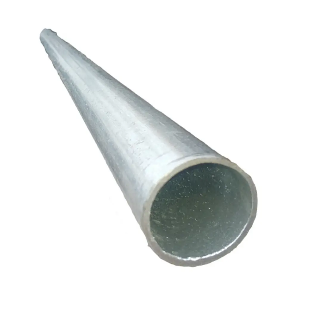 Tubo de acero de 90mm tubo redondo galvanizado barato q235g pre 3/4 cuadrado en toneladas diámetro de tubo pre GI sumergido en caliente