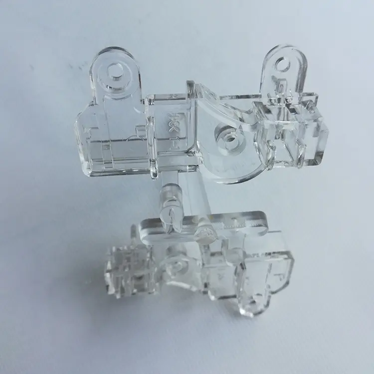 Moules en plastique acrylique transparent, 12 pièces, moulage par injection, pièces transparentes
