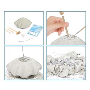 Sea Creatures Dig Kit Sea Shell toy貝殻を掘り、ブレスレットを作成する - Product Image 5