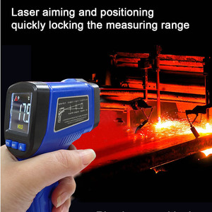 Digital Infrared Thermometer Pyrometer Industrial Wood Oven Pyrometer Wireless Temperature <strong>Measuring</strong> <strong>System</strong> - Product Image 6