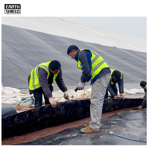 Madencilik ve biyogaz projesi için 1.2mm HDPE geomembran astar - Product Image 3