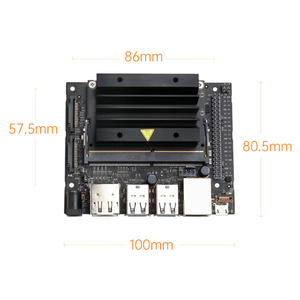 NVIDIA Jetson Nano Kit di scheda di sviluppo 4GB intelligenza artificiale AI Robot che imparano schede Demo per studenti di programmazione profonda - Product Image 2