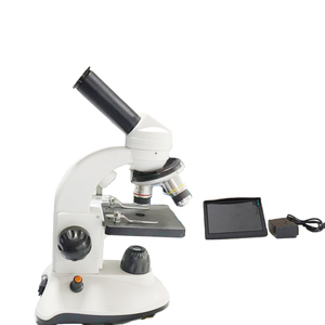 学生XSP-60单目生物显微镜40X-640XLED光源全塑料材料高清晰度 - Product Image 5