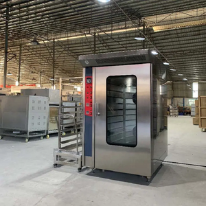 آلة خبز صناعية تعمل بالغاز 12 صينية دوّارة لمخابز الفرن الحراري, ماكينة خبز صناعية تعمل بالغاز ، 12 صينية ، ماكينة خبز حرارية ، ماكينة خبز تعمل بالفرن ، ماكينة خبز كهربائية تعمل بالفرن ، ماكينة خبز تعمل بالغاز ، ماكينة الخبز الصناعية مزودة بـ 12 صينية - Product Image 3