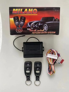 <span class=keywords><strong>12V</strong></span>ユニバーサルカーオートリモートセントラルキットドアロックロック車両キーレスエントリーシステム、2つのリモートコントロールカーセントラルロック付き